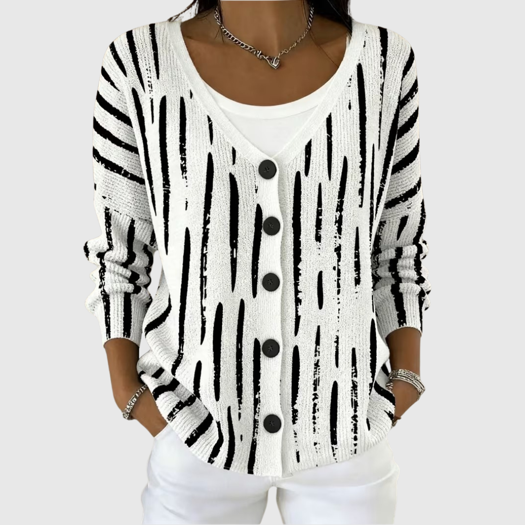 Chaqueta de punto con botones