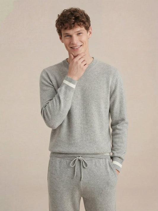 Nilo Signature Set Grey | Two-Piece Knit Set