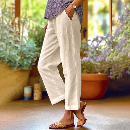 Pantalón clásico de corte relajado
