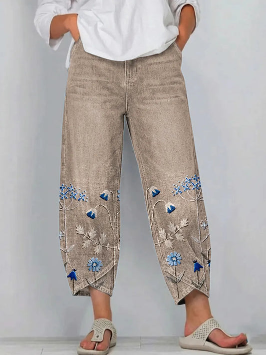 Pantalón cómodo de corte relajado