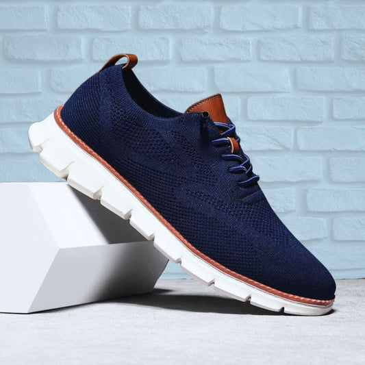 Ultracomfort Breathable Shoes Navy | Lightweight Walking Shoes