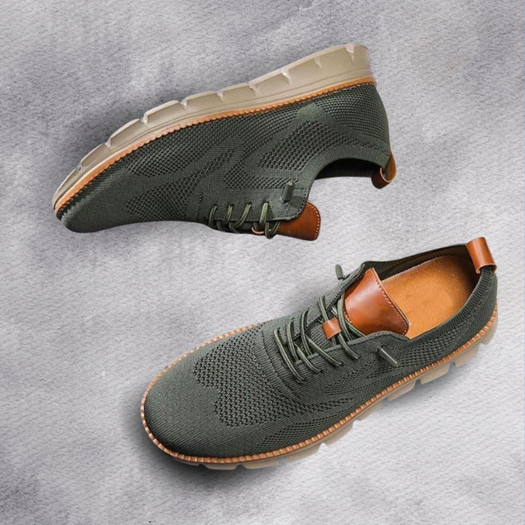 Ultracomfort Breathable Shoes Green | Lightweight Walking Shoes
