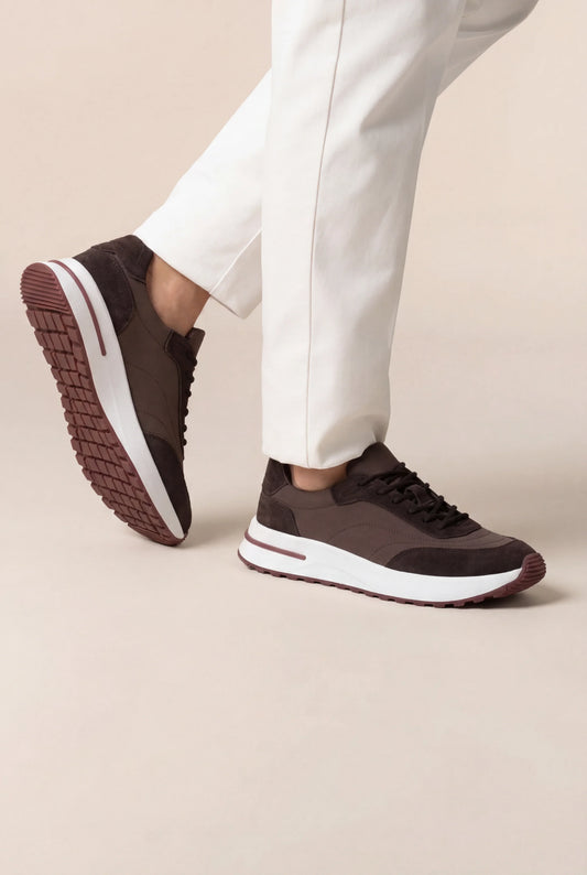Rafelo Sneaker Cacao | Premium Low-Top Sneaker