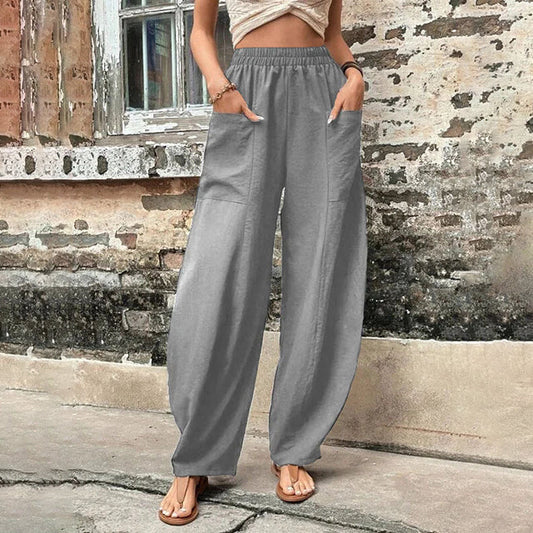 Pantalón de caída fluida