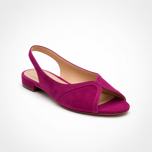 Sandalias fucsia de verano
