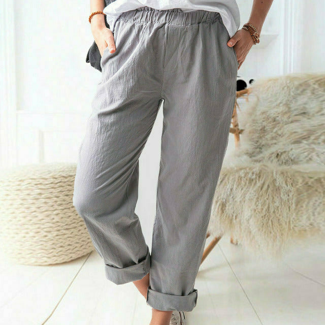 Pantalón de estructura suave