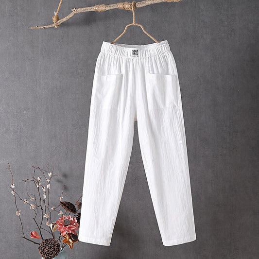 Pantalón holgado con bolsillos