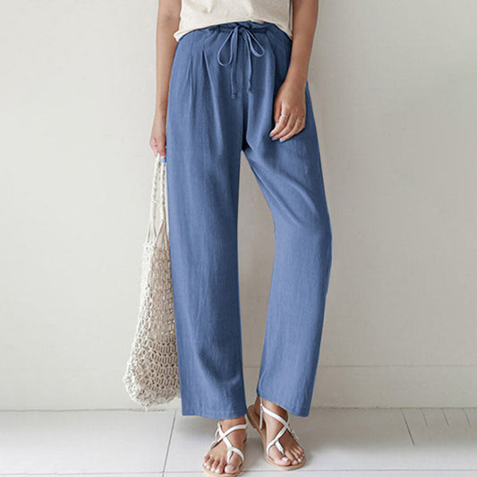 Pantalón holgado con cintura ajustable