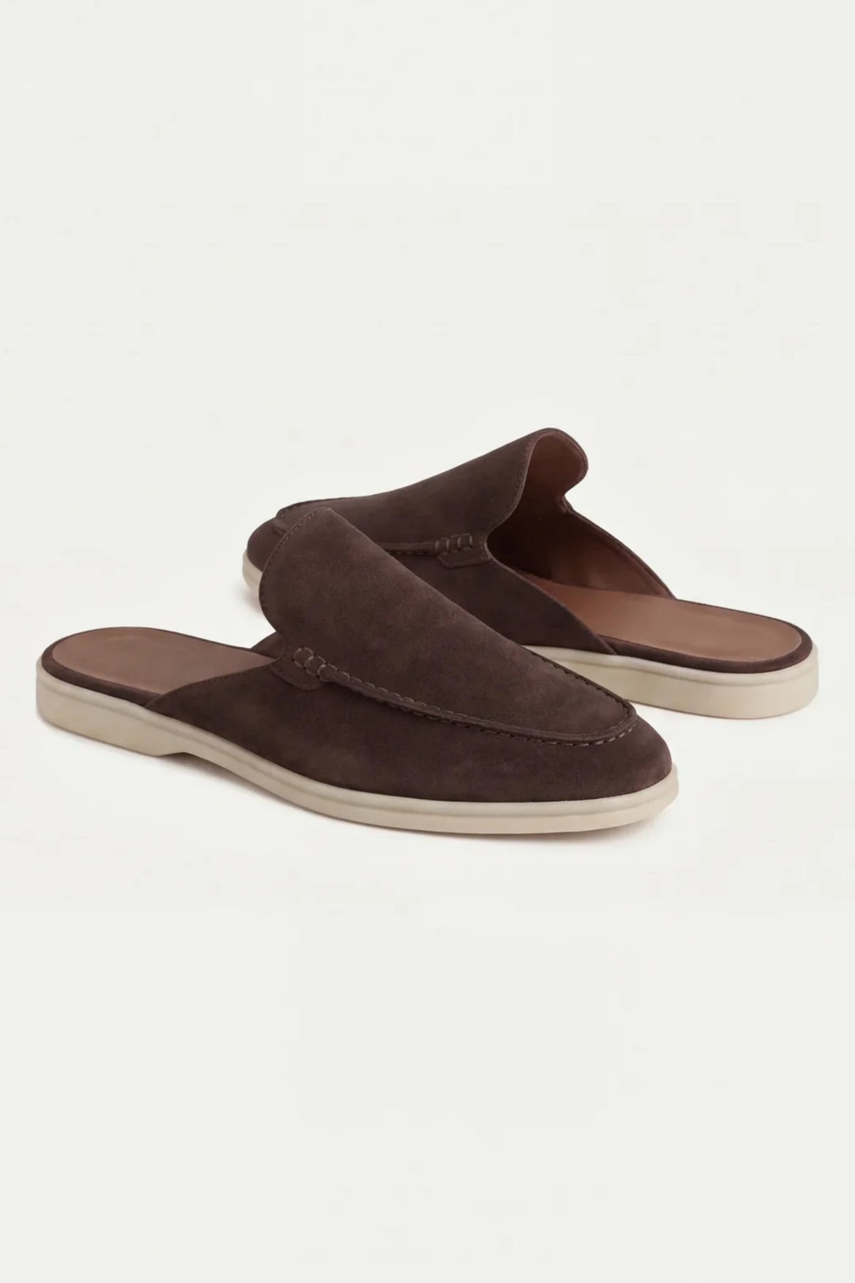 Suede Yacht Loafer Brown | Slip-On Boat Loafer