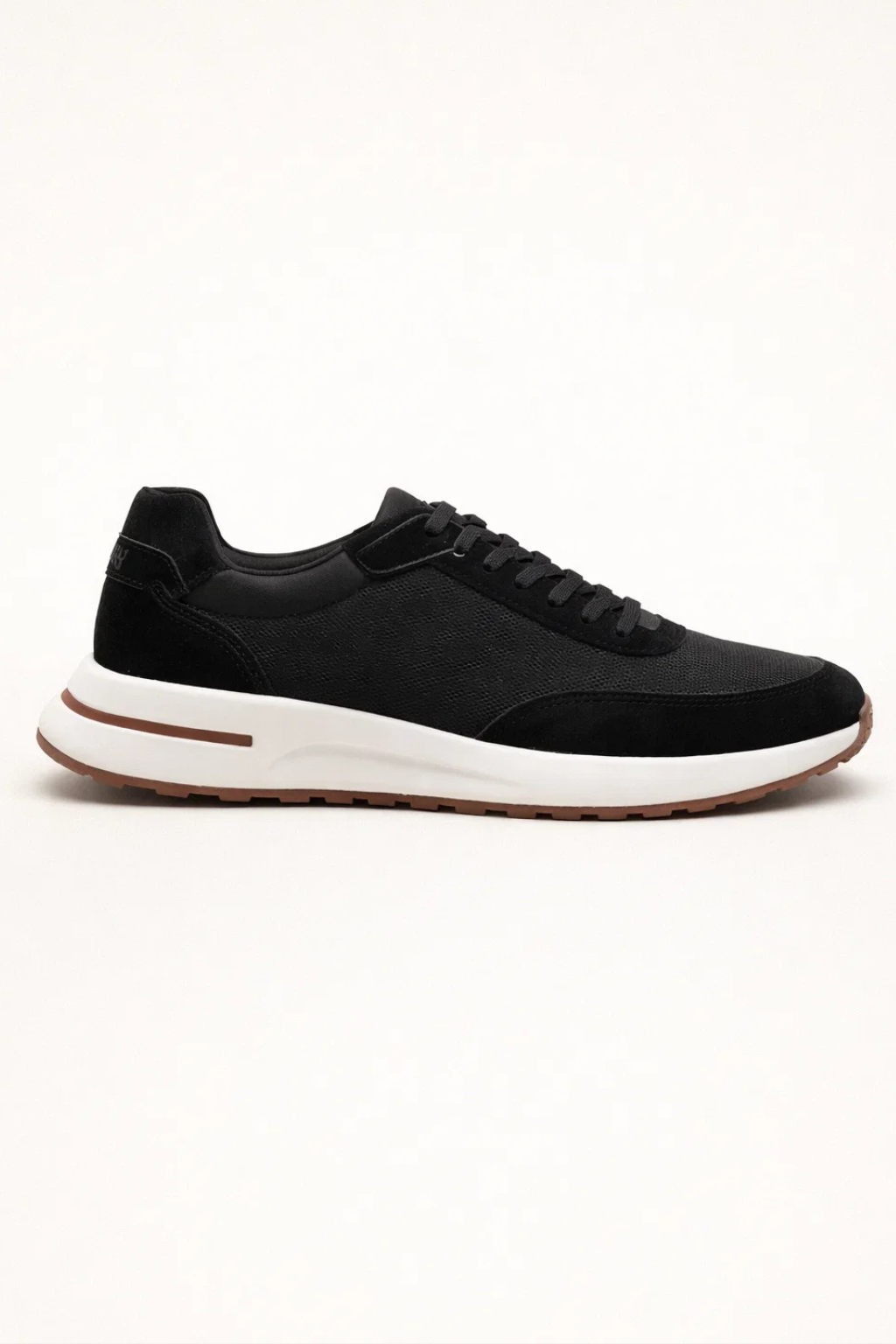 Giuliano City Sneaker Black | Suede City Sneaker