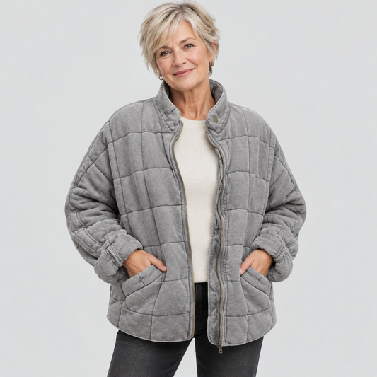 Abrigo oversize con forro