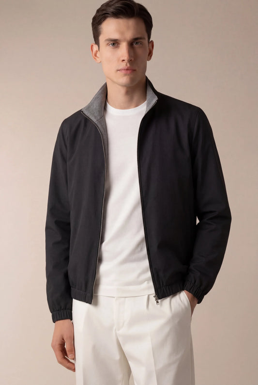 Tech Reversible Jacket Black | Technical Jacket
