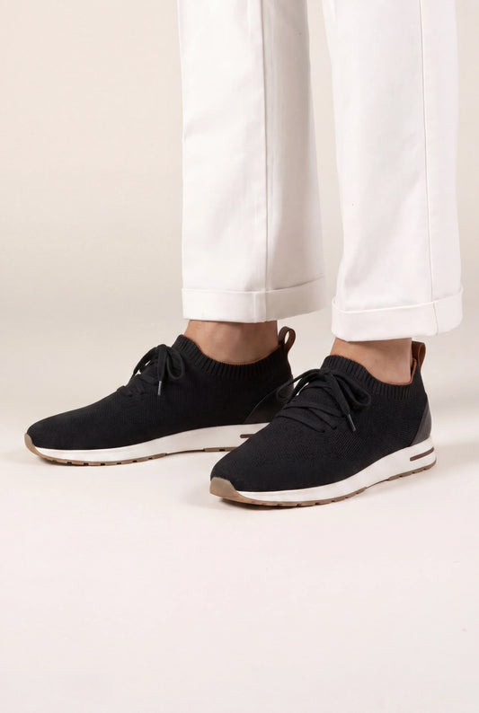 Active Knit Sneaker Black | Lightweight Knit Sneaker