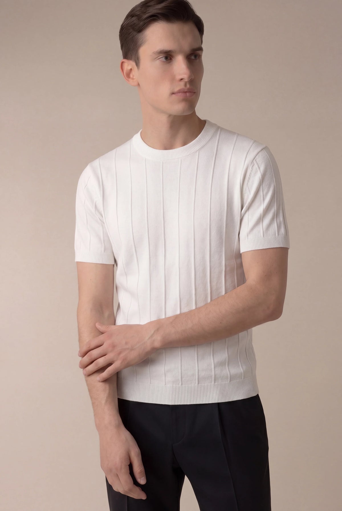 Aurelio T-Shirt White | Elegant Essential Tee
