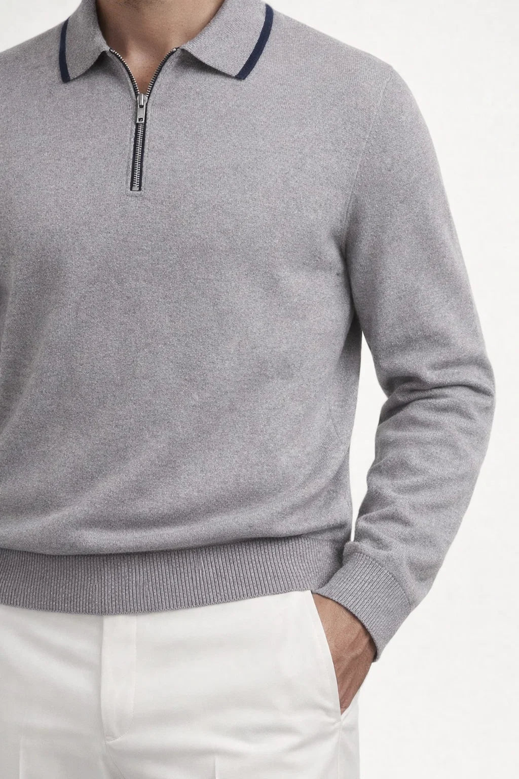 Extrafine City Polo Grey