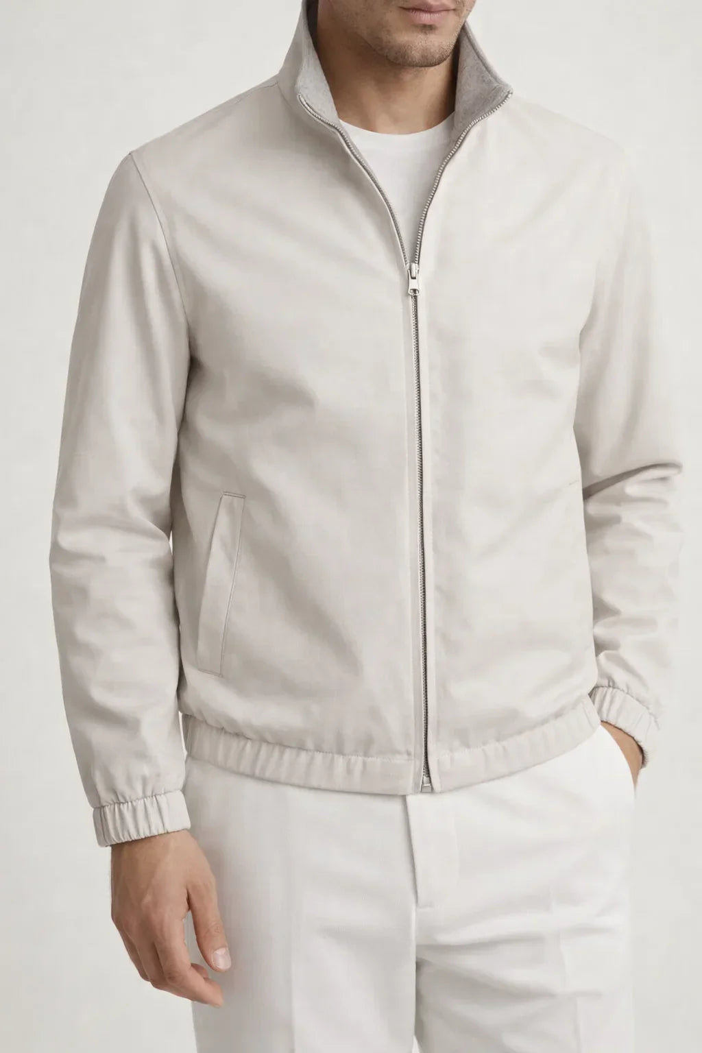 Tech Reversible Jacket Ivory | Technical Jacket