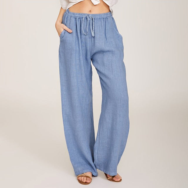 Pantalón cómodo con cordón