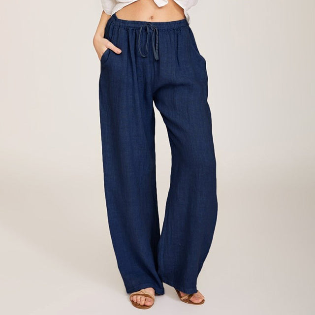 Pantalón cómodo con cordón