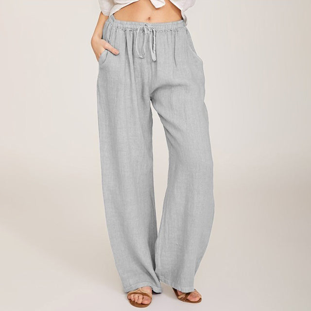 Pantalón cómodo con cordón