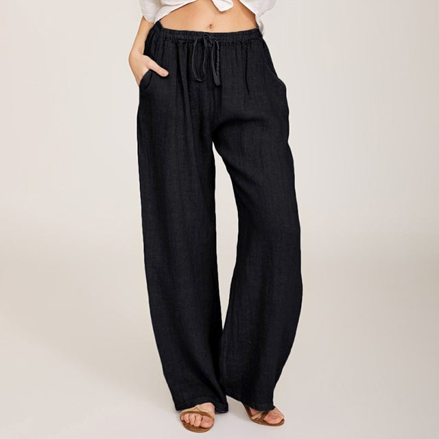 Pantalón cómodo con cordón