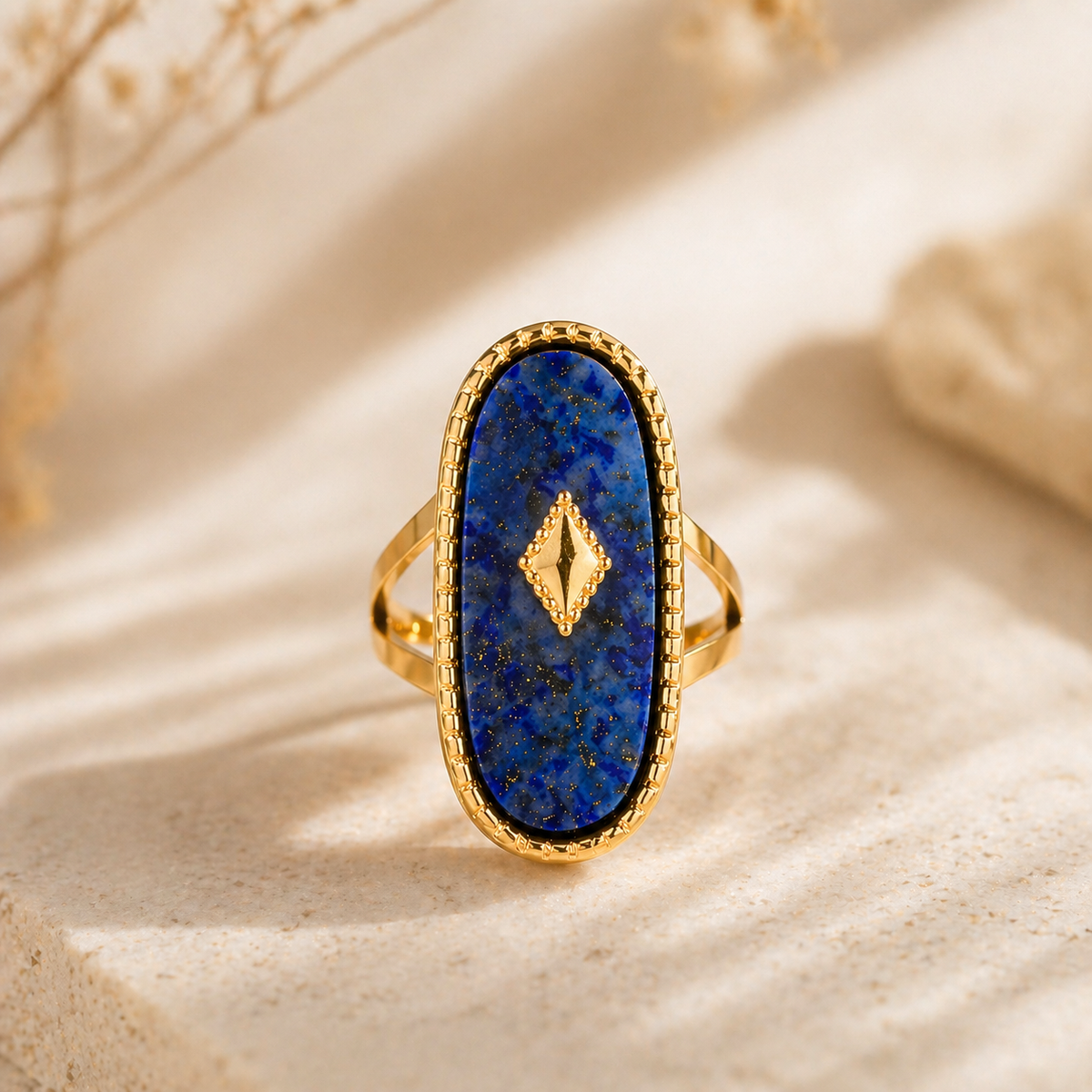 Anillo de lapislázuli