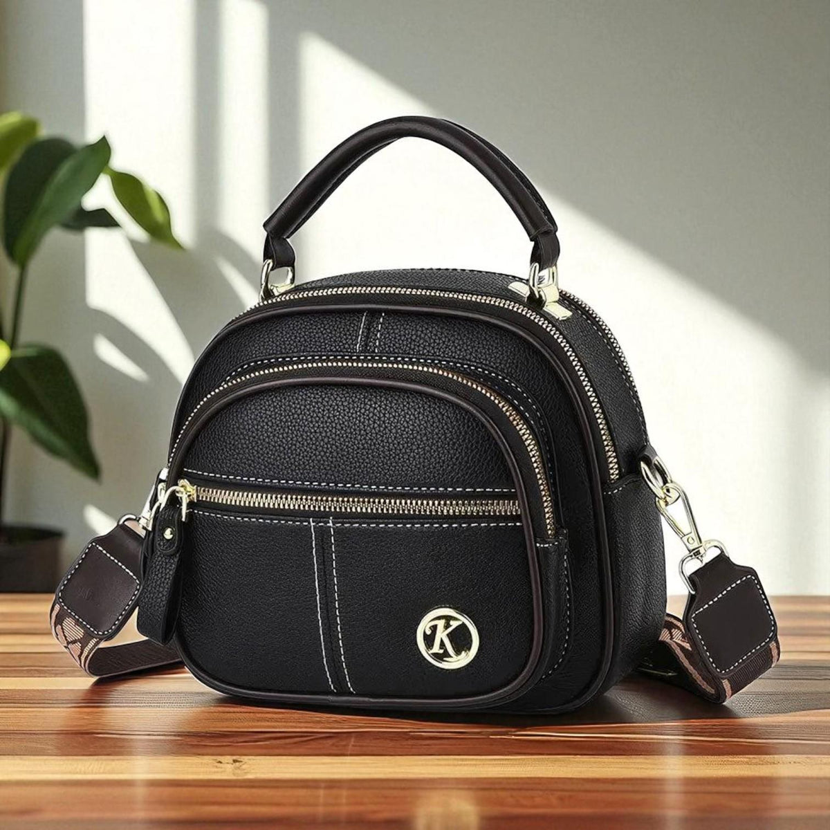Bolsa de mano con asa