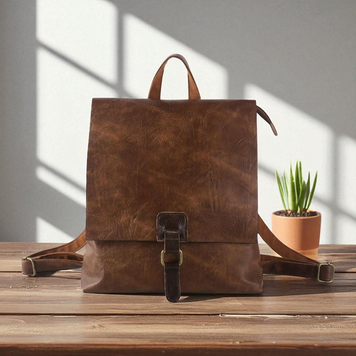 Mochila retro multifuncional