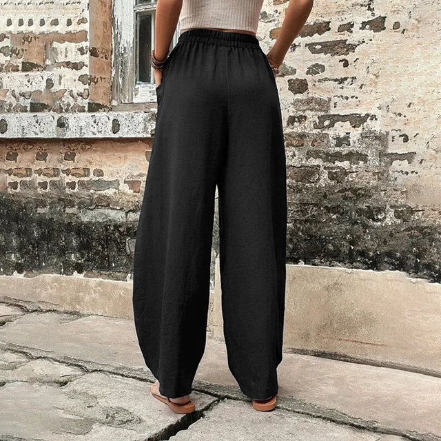 Pantalón de caída fluida