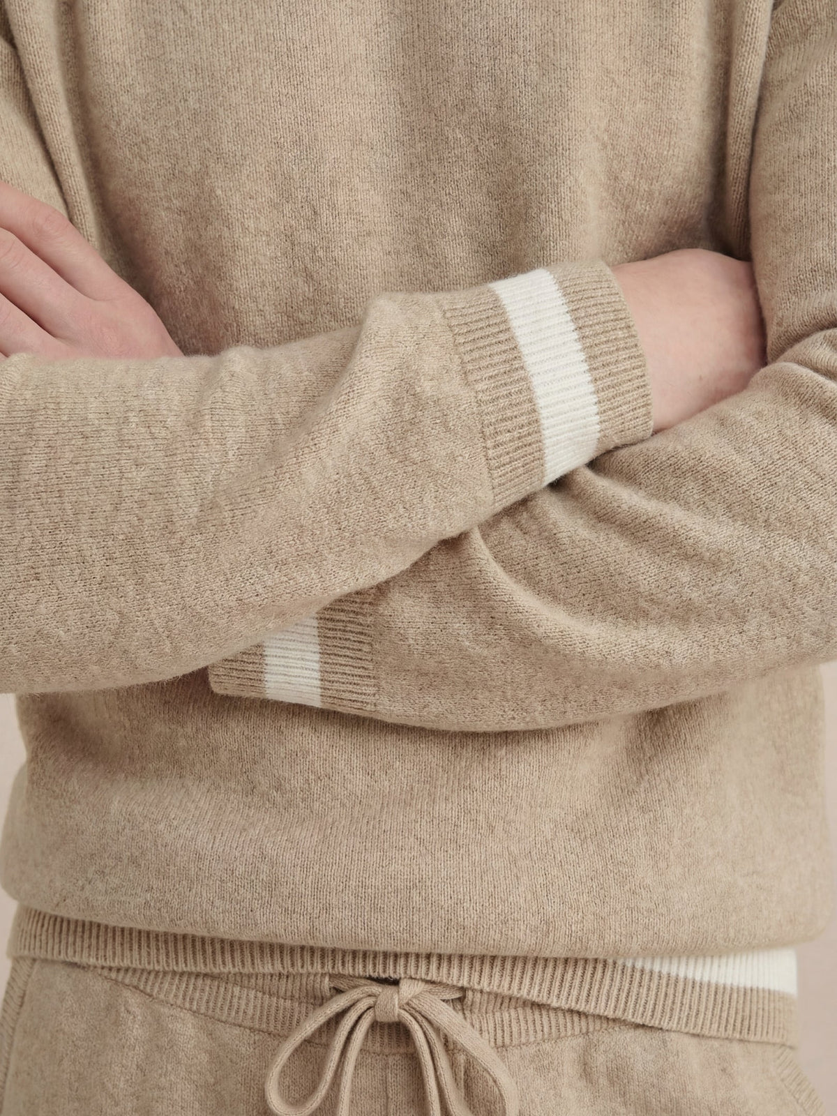 Nilo Signature Set Sand | Two-Piece Knit Set