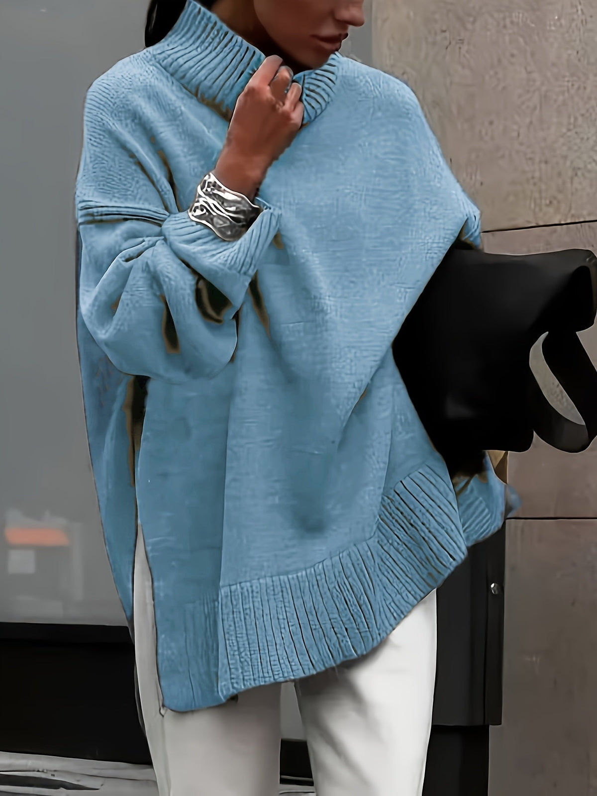 Suéter oversize de invierno