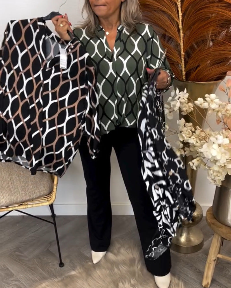 Blusa con diseño gráfico