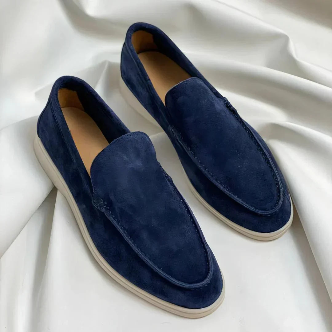 Elegant Suede Loafers | Classic Slip-On Loafers