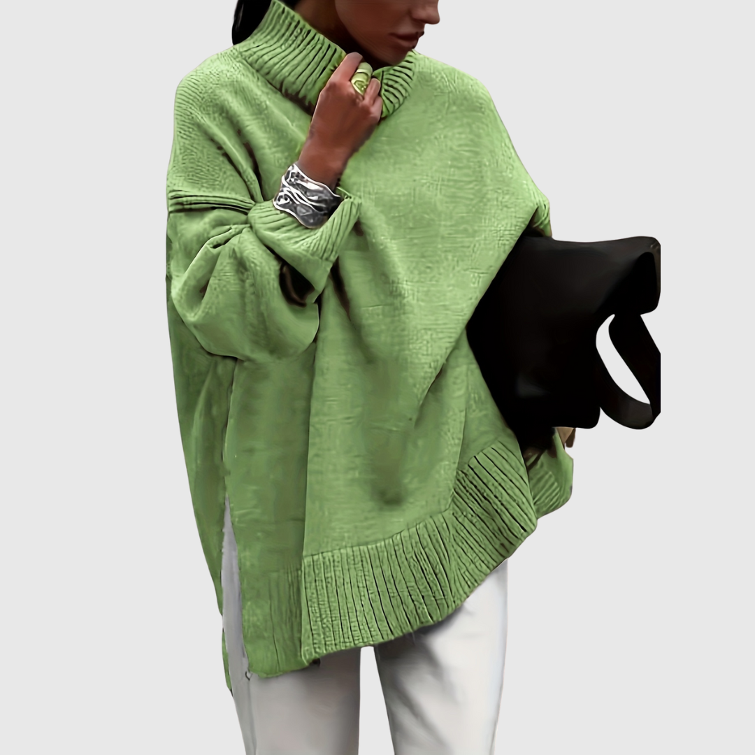 Suéter oversize de otoño