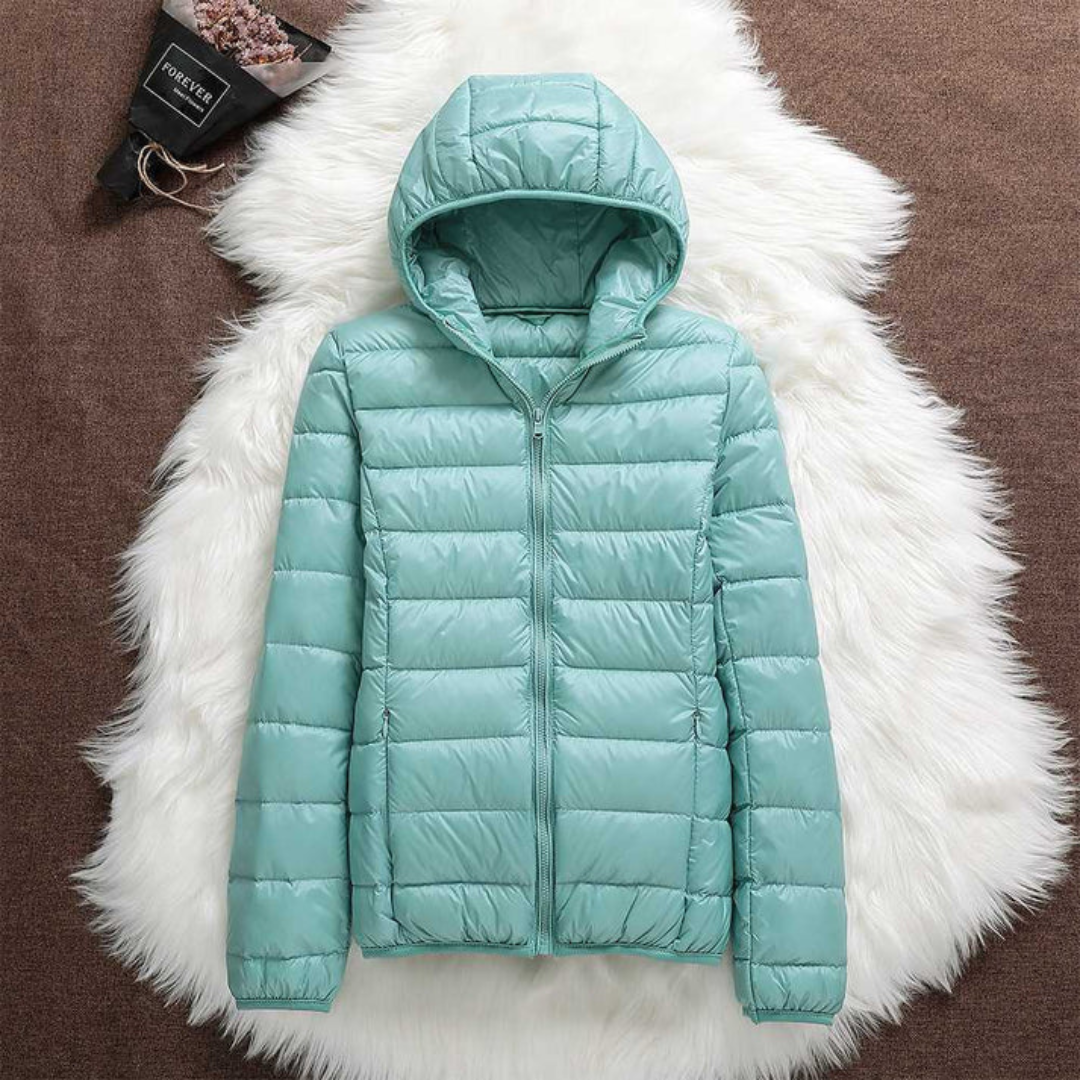 Chaqueta de primavera, verde menta