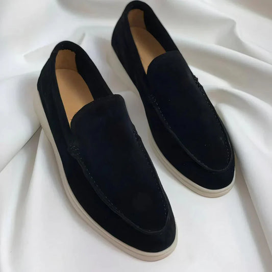 Elegant Suede Loafers | Classic Slip-On Loafers
