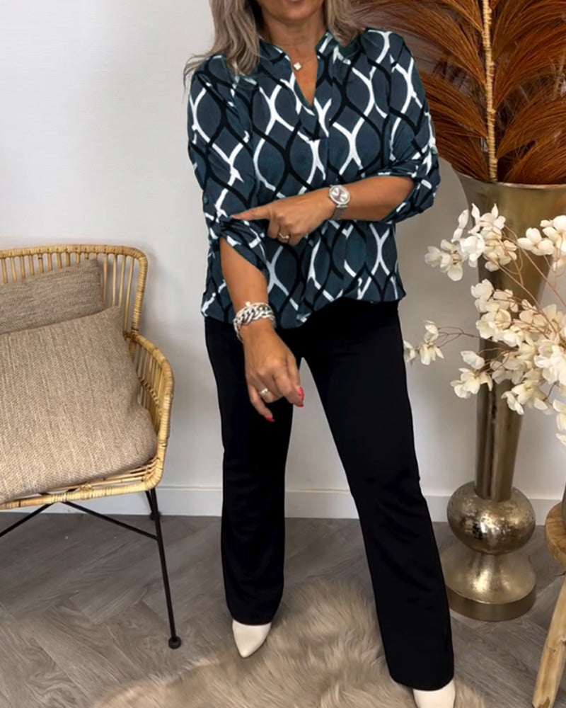 Blusa con diseño gráfico