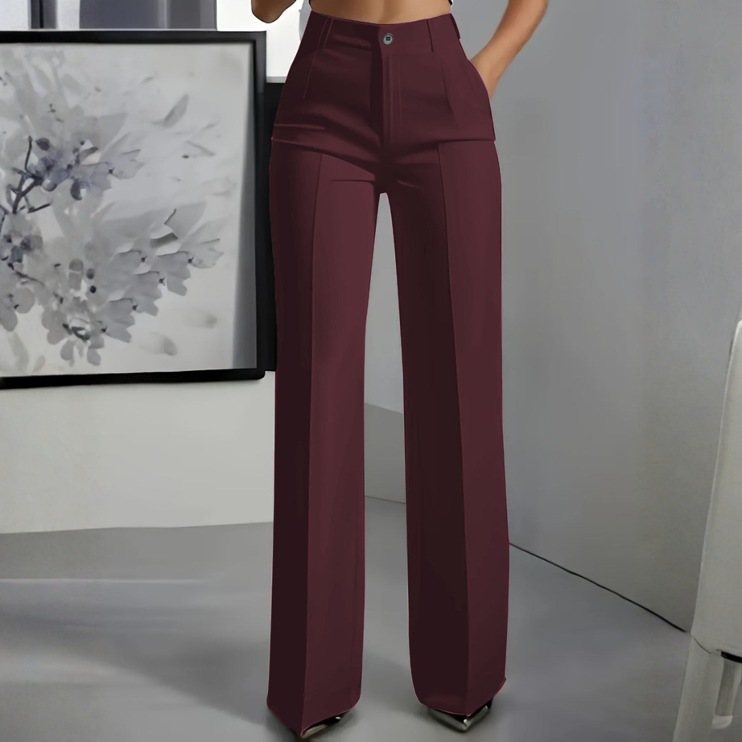Pantalón de cintura alta