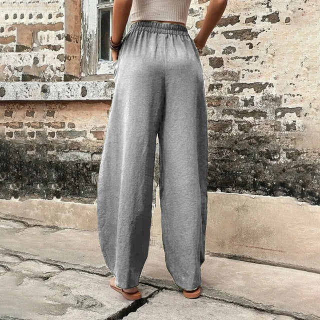 Pantalón de caída fluida