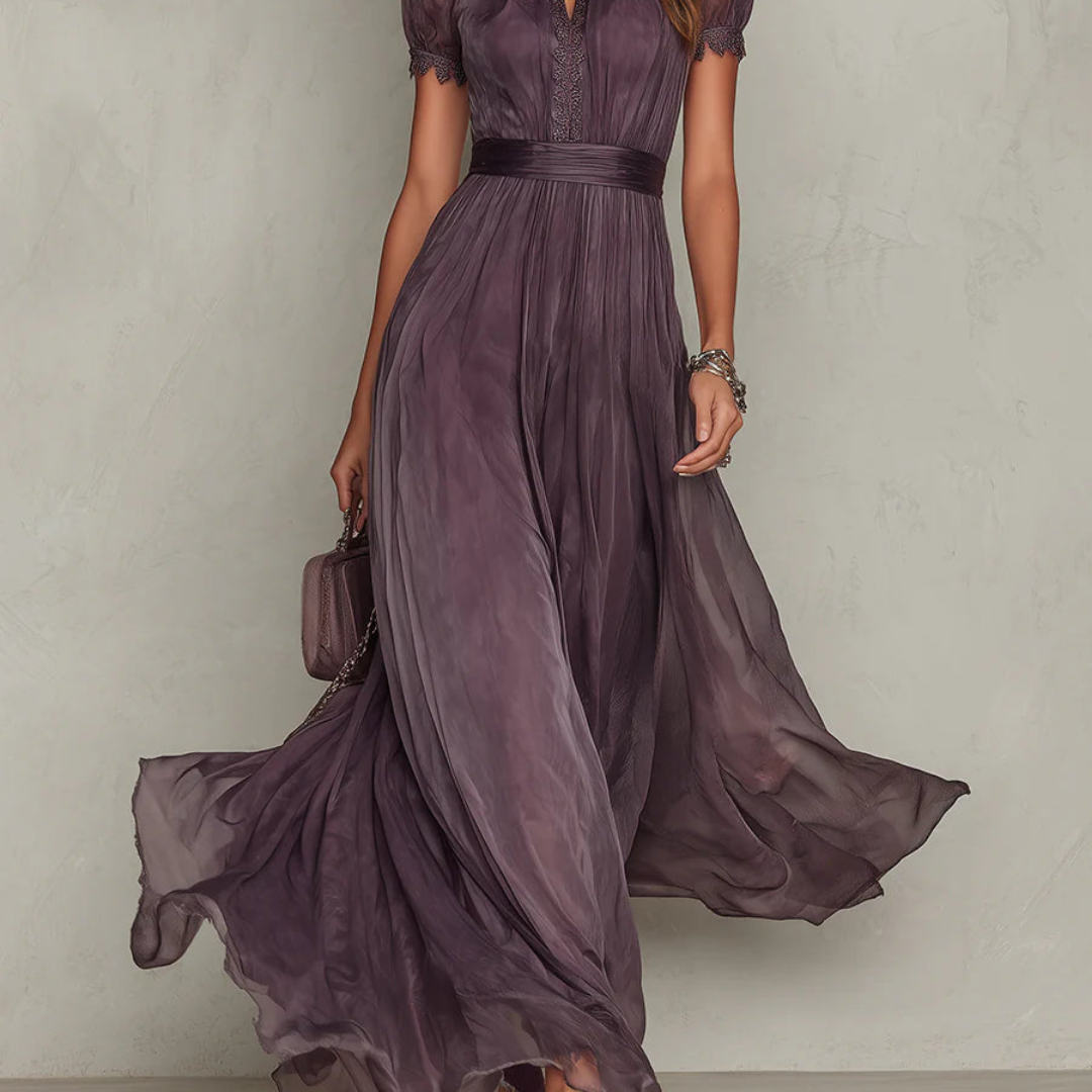 Vestido maxi elegante y fluido