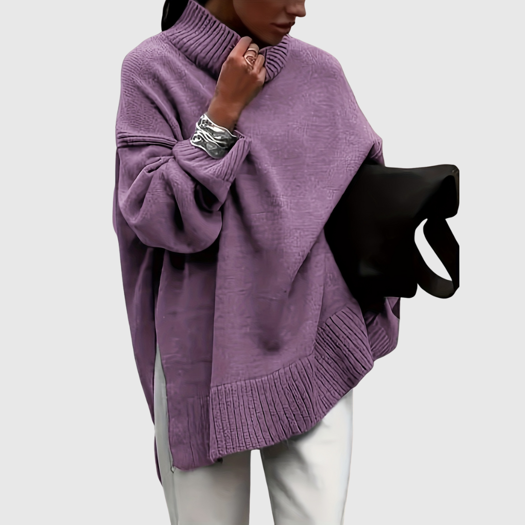 Suéter oversize de otoño