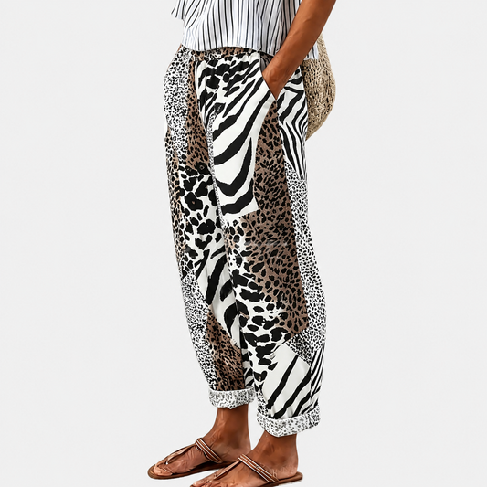 Pantalón estilo safari