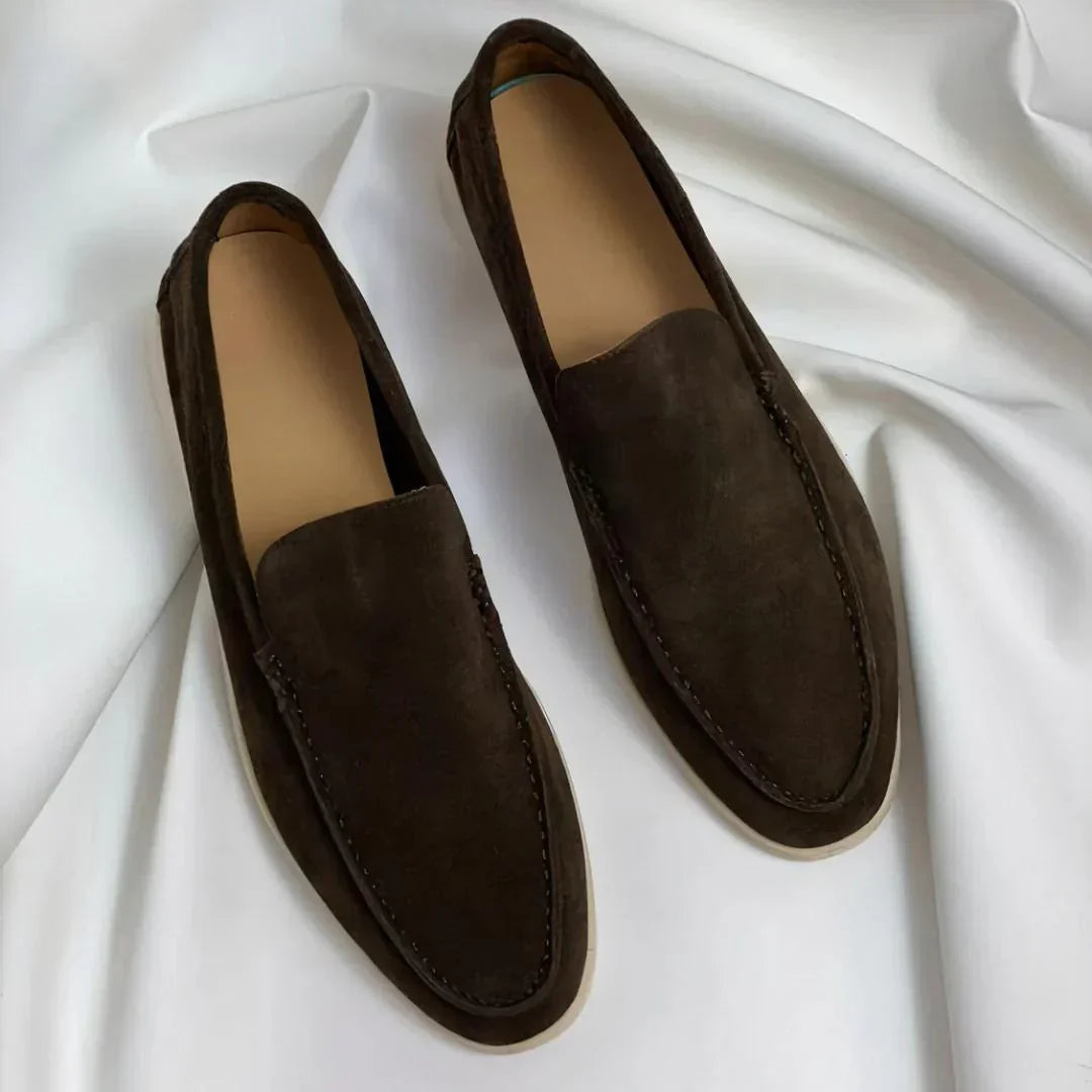 Elegant Suede Loafers | Classic Slip-On Loafers