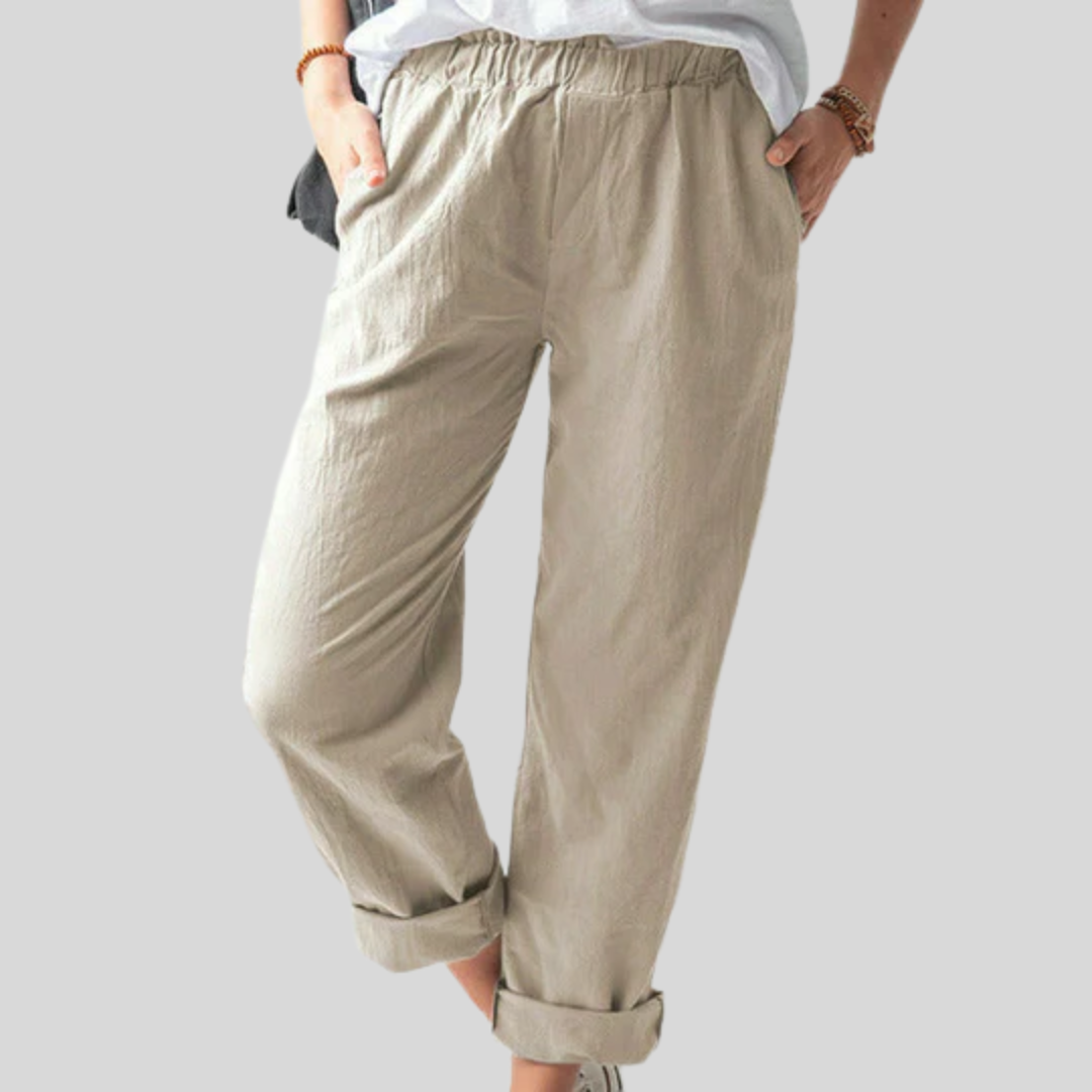 Pantalón de estructura suave