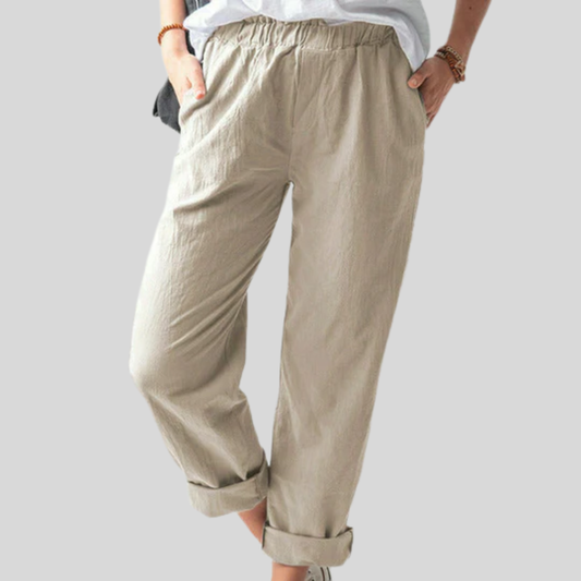Pantalón de estructura suave