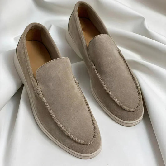 Elegant Suede Loafers | Classic Slip-On Loafers