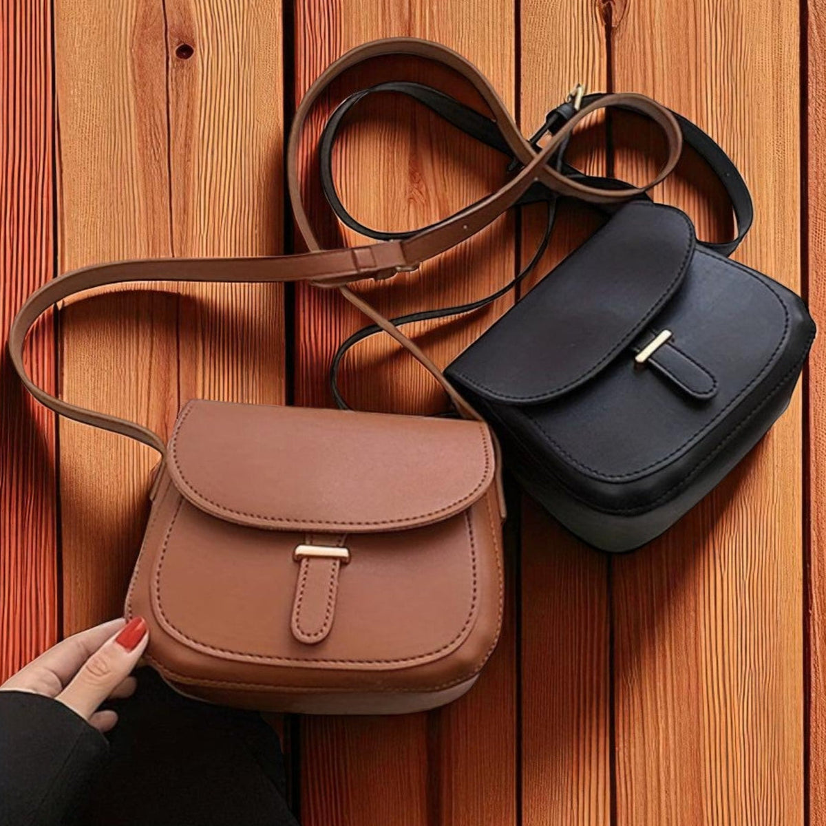 Bolsa de hombro retro