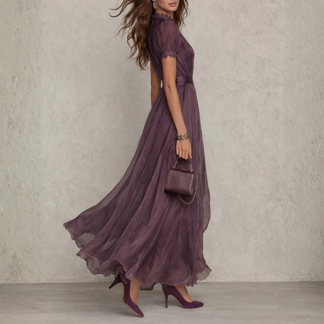 Vestido maxi elegante y fluido