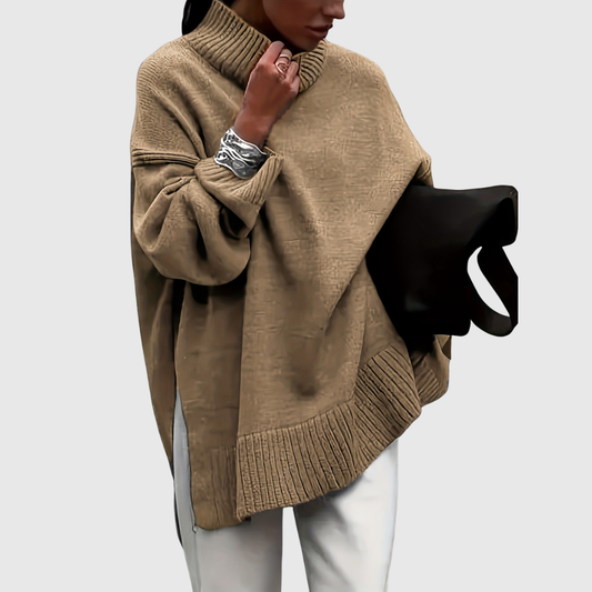 Suéter oversize de otoño