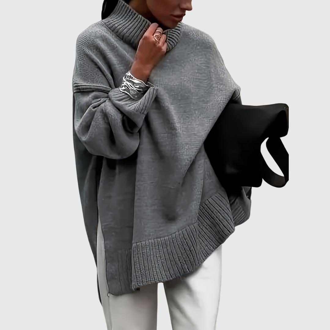 Suéter oversize de otoño
