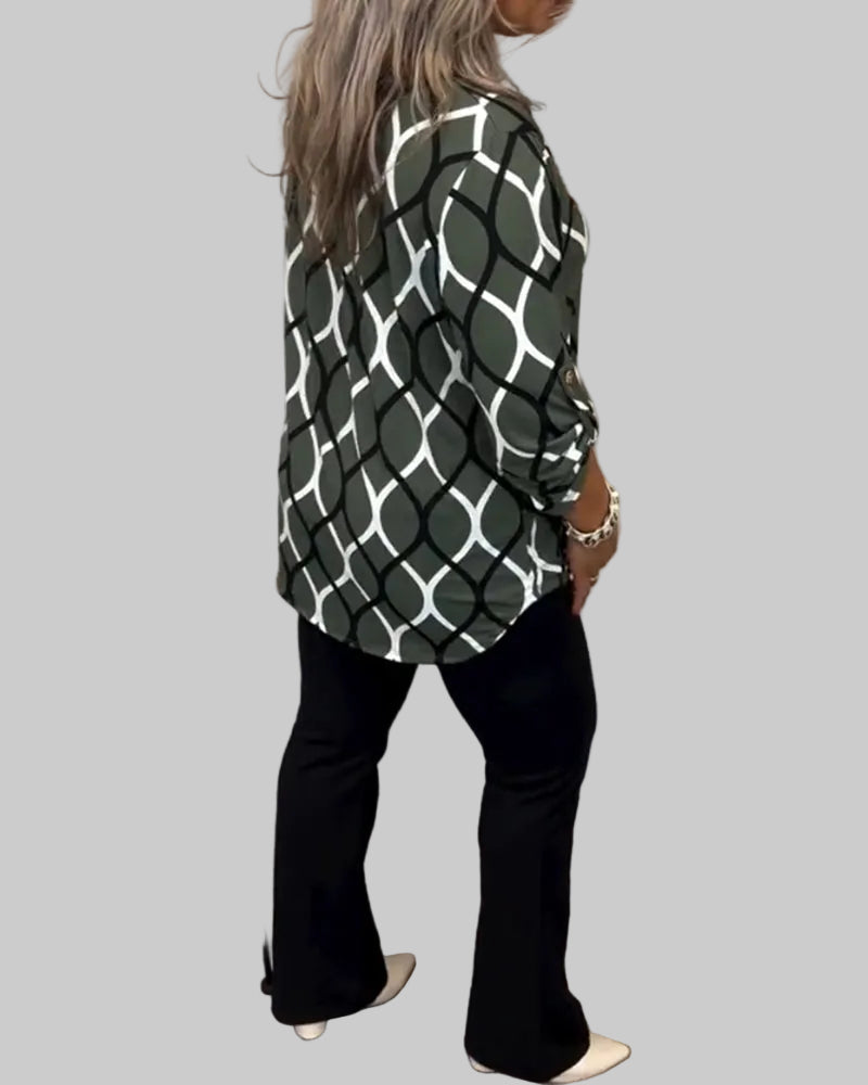 Blusa con diseño gráfico
